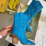 Ботильоны  Fendi Артикул ОЖ-153. Вид 1