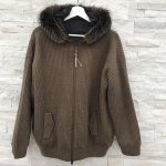 Куртка женская двухсторонняя  Артикул LUX-20147. Вид 4