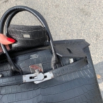  Сумка женская BIRKIN Croc Hermes Артикул LUX-20913. Вид 2