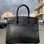  Сумка женская BIRKIN Croc Hermes Артикул LUX-20913. Вид 3