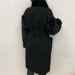 Пальто меховое  Артикул LUX-21463. Вид 2