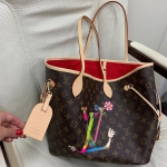 Сумка женская NEVERFULL Louis Vuitton Артикул LUX-18858. Вид 4