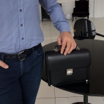 Борсетка Brioni Артикул LUX-22492. Вид 3