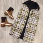 Жилет женский удлиненный Hermes Артикул LUX-22704. Вид 1