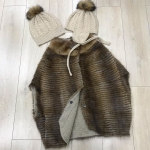 Жакет меховой  Артикул LUX-22411. Вид 3