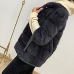 Жакет меховой  Артикул LUX-23357. Вид 3