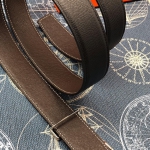 Ремень мужской двусторонний Hermes Артикул LUX-24142. Вид 2
