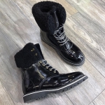 Ботинки женские Moncler Артикул LUX-24281. Вид 2