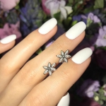 Серьги  Артикул LUX-28584. Вид 1