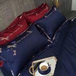 Комплект постельного белья  Артикул LUX-28673. Вид 3