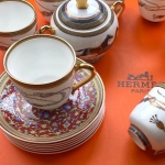 Чайный сервиз Hermes Артикул LUX-29688. Вид 3