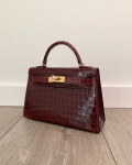 Сумка женская KELLY Croc 20  Hermes Артикул LUX-30305. Вид 2