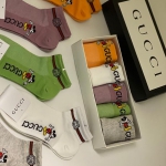 Комплект из 5 пар носков Gucci Артикул LUX-30976. Вид 2