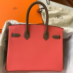 Сумка женская BIRKIN 30 Hermes Артикул LUX-22613. Вид 4