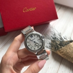 Часы женские Cartier Артикул LUX-16230. Вид 1