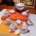 Чайный сервиз  Hermes Артикул LUX-19732. Вид 1