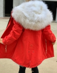 Парка женская MR AND MRS FURS Артикул LUX-21376. Вид 2