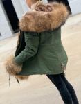 Парка женская MR AND MRS FURS Артикул LUX-21375. Вид 2
