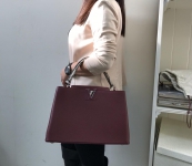 Сумка женская CAPUCINES Louis Vuitton Артикул LUX-10427. Вид 1