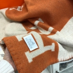 Плед Hermes Артикул LUX-10612. Вид 3