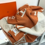 Плед Hermes Артикул LUX-10612. Вид 2