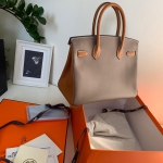 Сумка женская BIRKIN Hermes Артикул LUX-12347. Вид 2