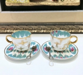 Кофейная пара Hermes Артикул LUX-24859. Вид 1