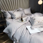 Комплект постельного белья Hermes Артикул LUX-24388. Вид 2