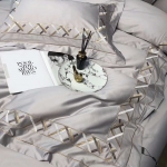 Комплект постельного белья Hermes Артикул LUX-24388. Вид 4