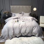 Комплект постельного белья Hermes Артикул LUX-24388. Вид 1