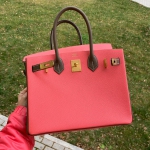 Сумка женская BIRKIN 30 Hermes Артикул LUX-22613. Вид 7