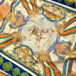 Комплект постельного белья Hermes Артикул LUX-19738. Вид 3