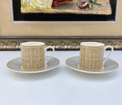 Кофейная пара Hermes Артикул LUX-22153. Вид 3