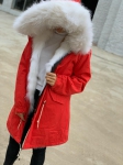 Парка женская MR AND MRS FURS Артикул LUX-21376. Вид 1