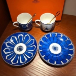 Кофейная пара Hermes Артикул LUX-22155. Вид 4