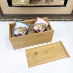 Набор из 2-х стаканов в деревянной коробке Hermes Артикул LUX-22161. Вид 1