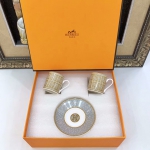 Кофейная пара Hermes Артикул LUX-22153. Вид 1