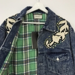 Куртка женская джинсовая Gucci Артикул LUX-17813. Вид 3
