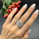 Кольцо  Артикул LUX-23465. Вид 1