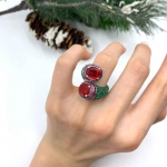 Кольцо  Артикул LUX-26307. Вид 1