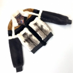 Куртка женская меховая Louis Vuitton Артикул LUX-23624. Вид 1