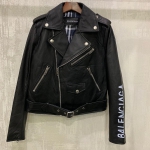 Куртка женская кожаная Balenciaga Артикул LUX-19445. Вид 1