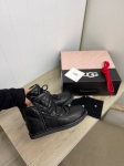 LODGE MINI LEATHER BLACK Ugg Australia Артикул LUX-82630. Вид 1
