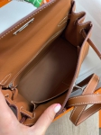 Сумка женская Kelly, 28, PHW swift leather Hermes Артикул LUX-82720. Вид 6