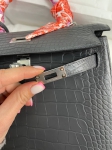 Сумка женская Birkin, 25 cm Crocodile Niloticus Mat Hermes Артикул LUX-82888. Вид 4