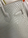 Сумка женская Birkin, 30 cm Crocodile Niloticus Mat  Hermes Артикул LUX-82953. Вид 4