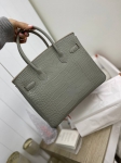 Сумка женская Birkin, 30 cm Crocodile Niloticus Mat  Hermes Артикул LUX-82953. Вид 5