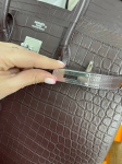 Сумка женская Birkin, 35 cm Crocodile Niloticus Mat Hermes Артикул LUX-83353. Вид 3