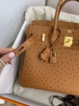 Сумка женская Birkin 30 cm Ostrich Hermes Артикул LUX-83715. Вид 2