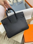 Сумка женская  Birkin, 25 cm, PHW Hermes Артикул LUX-84460. Вид 5